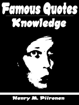 cover image of Famous Quotes on Knowledge